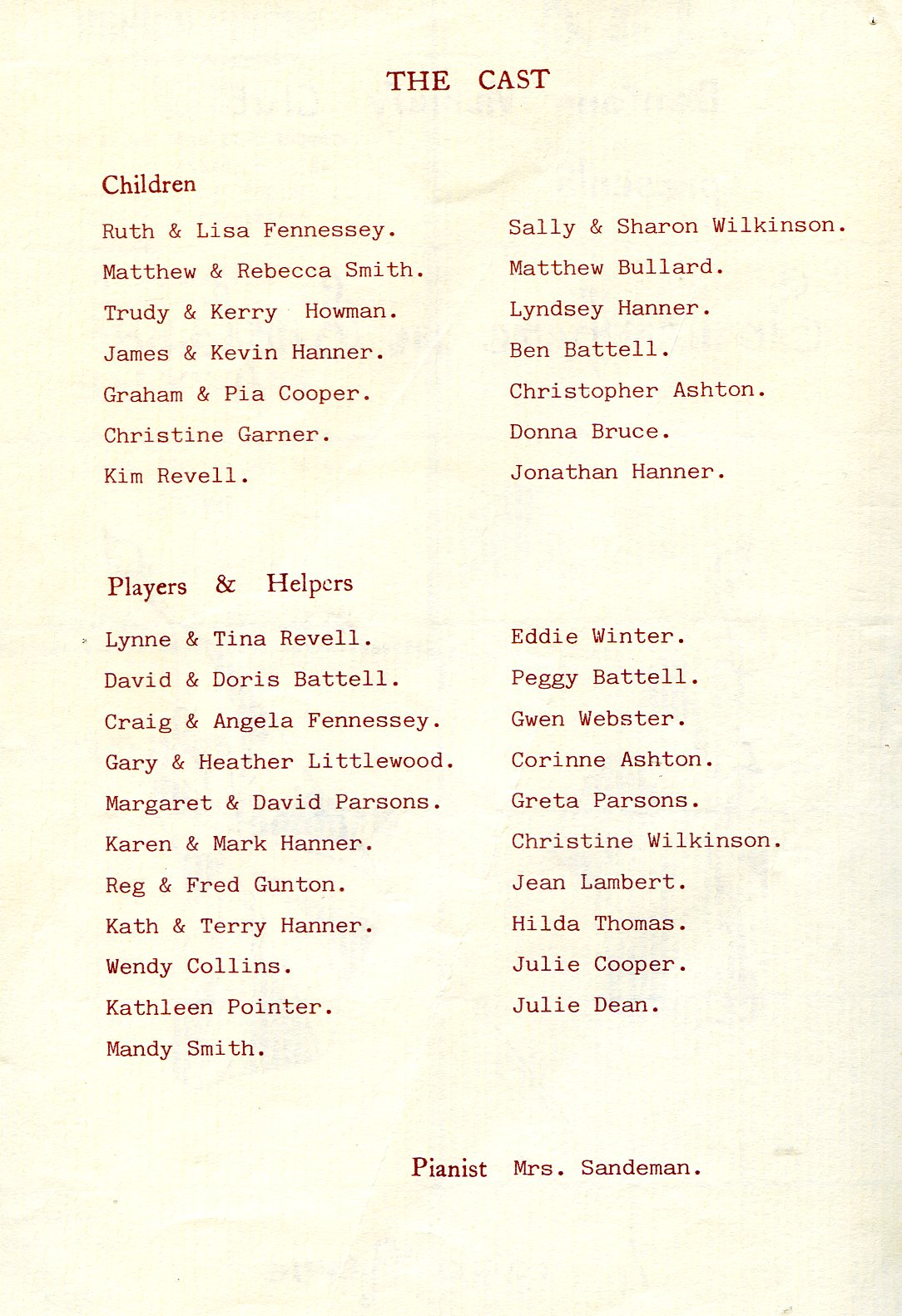 Program Page 2