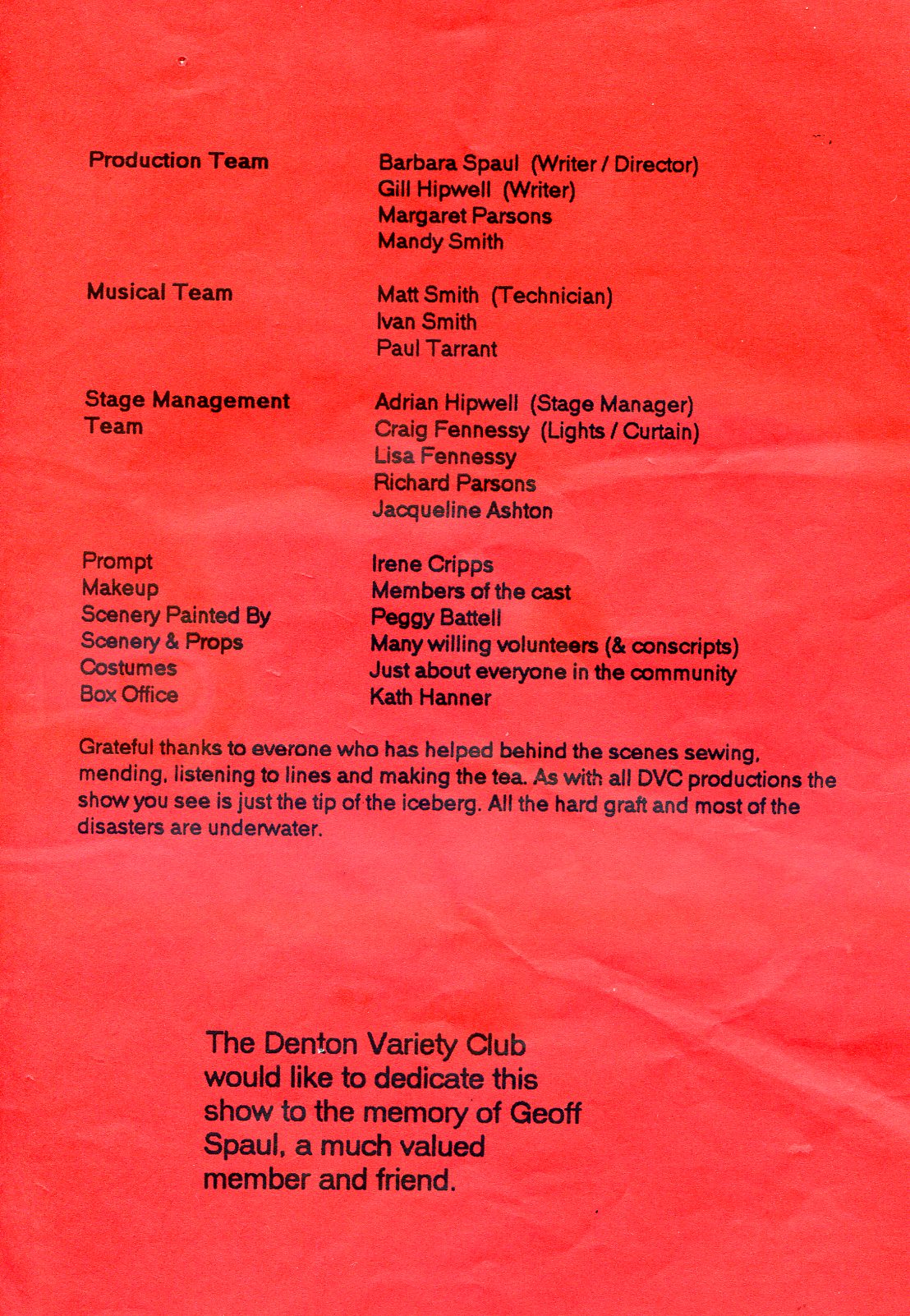 Program Page 3