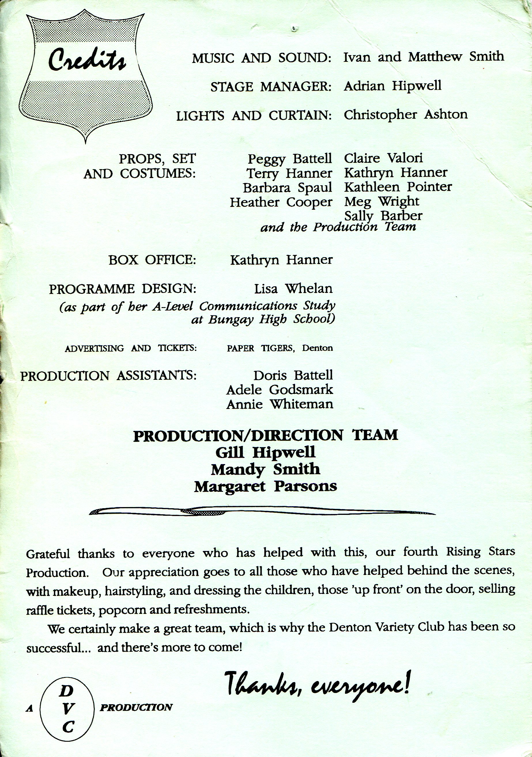 Program Page 2