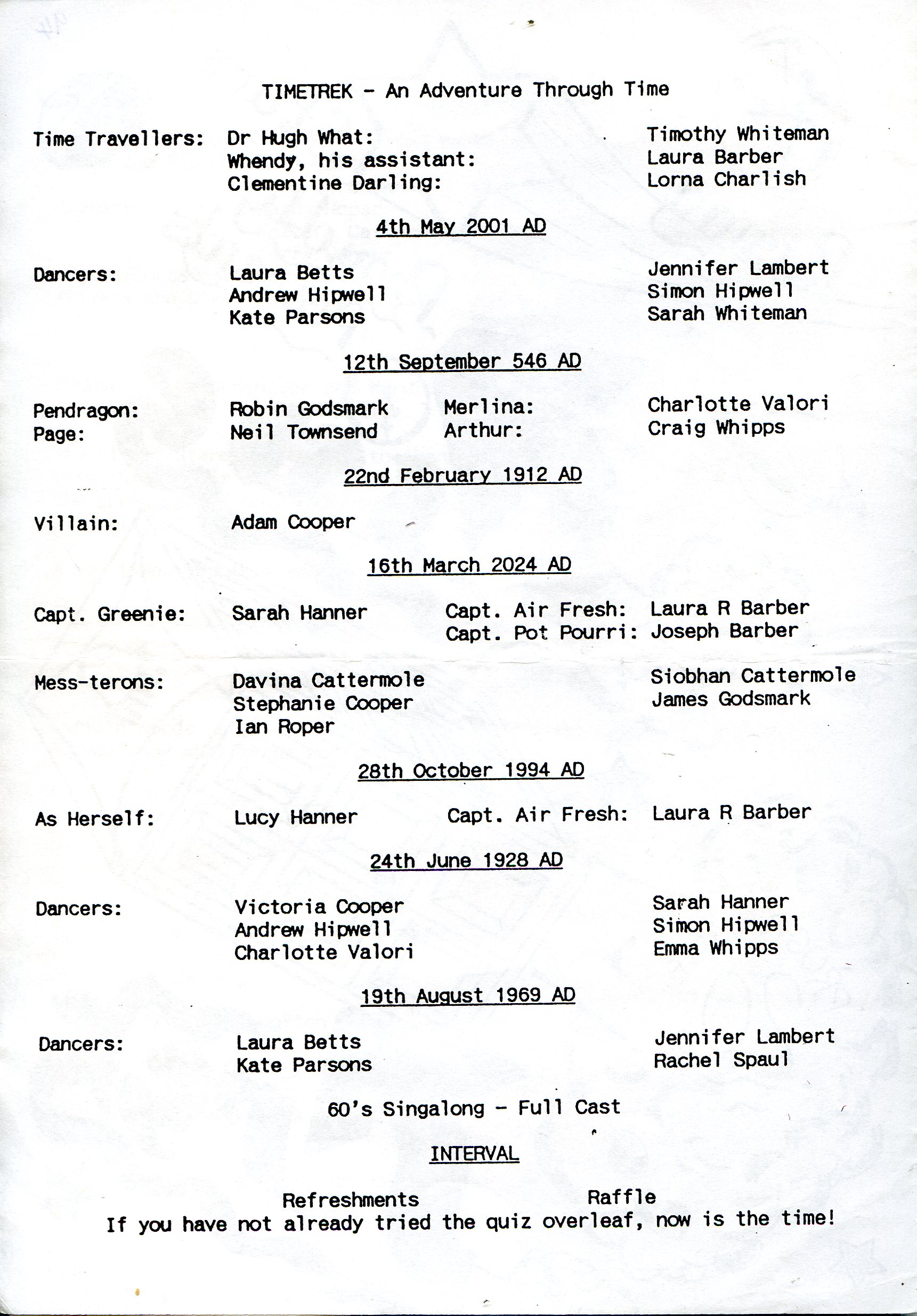 Program Page 2