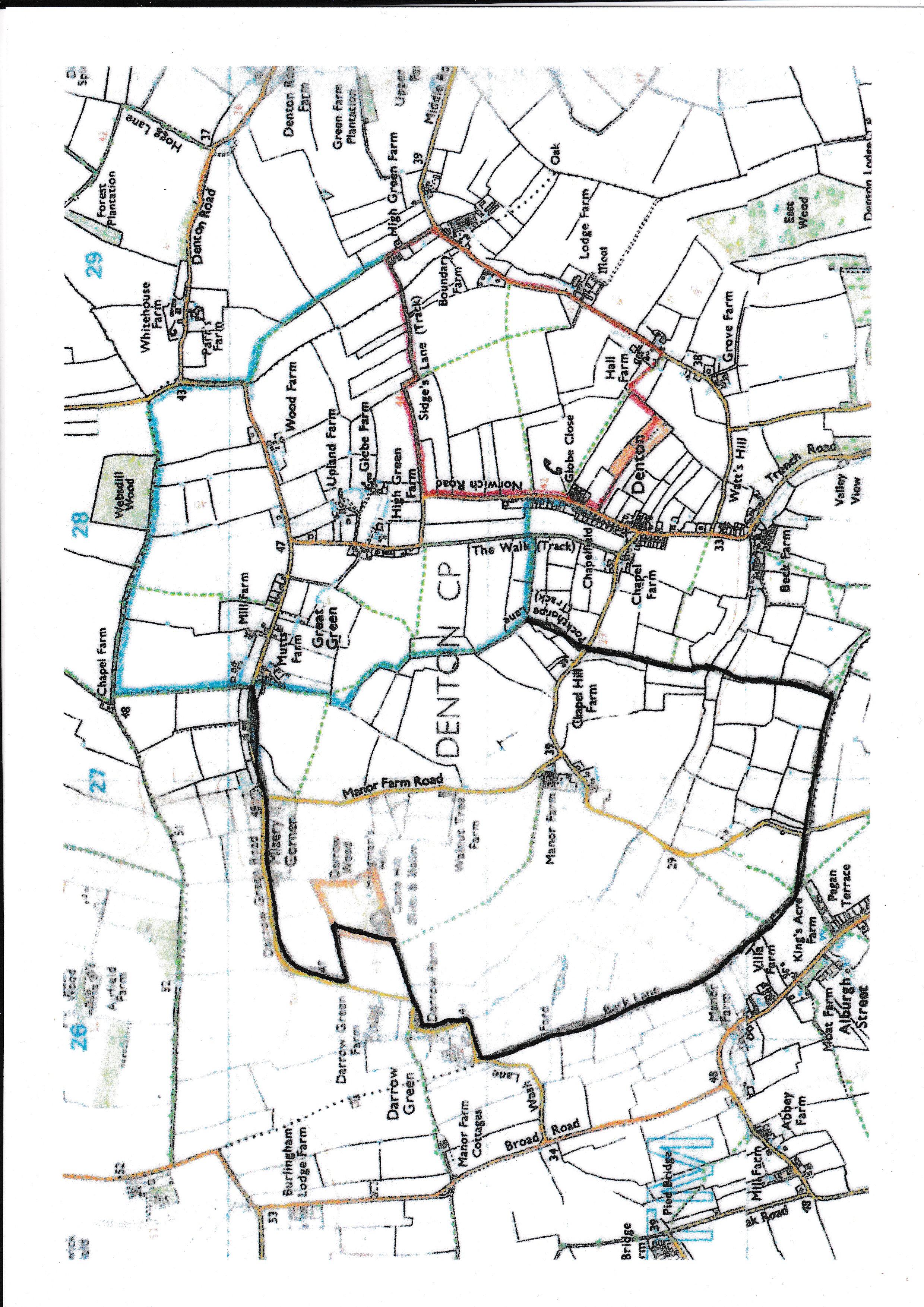 Queen's Walk Map